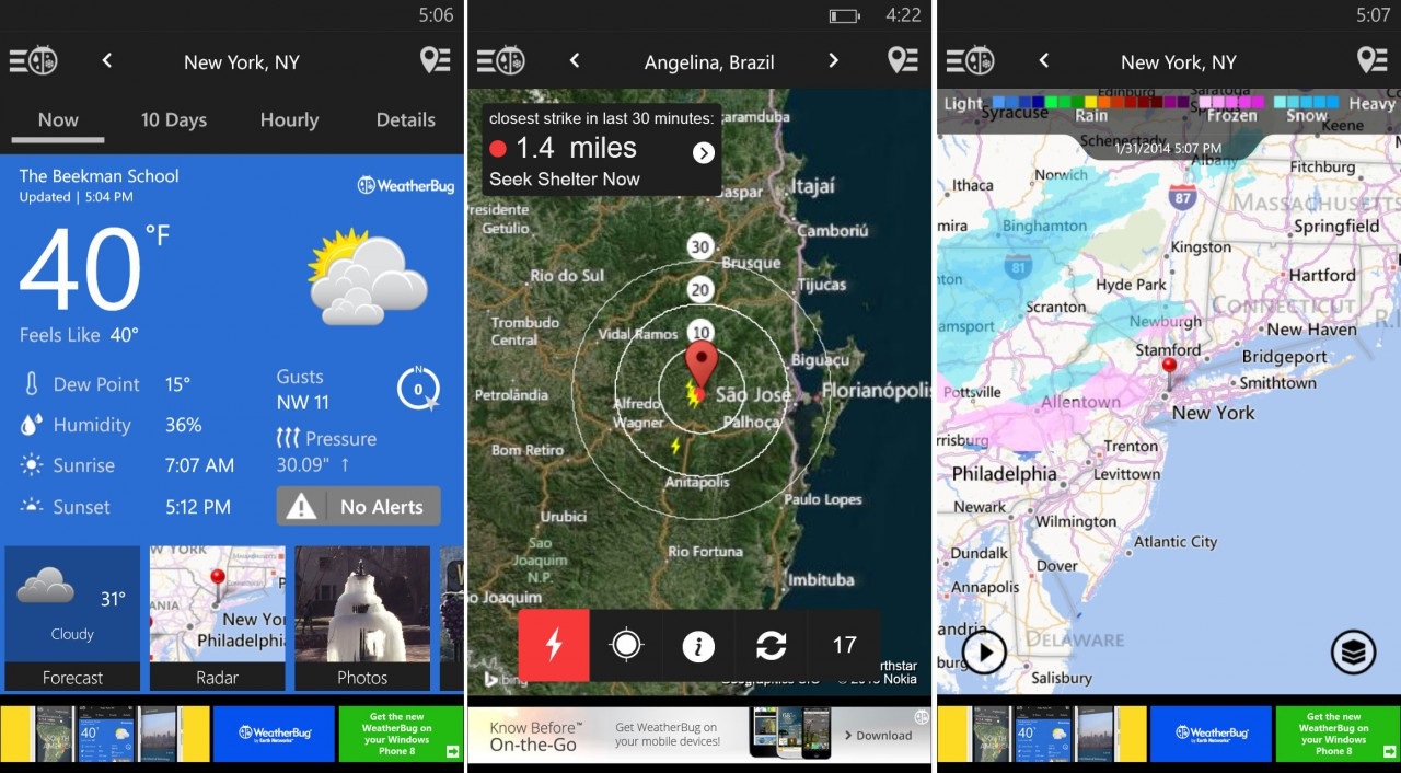 WeatherBug App